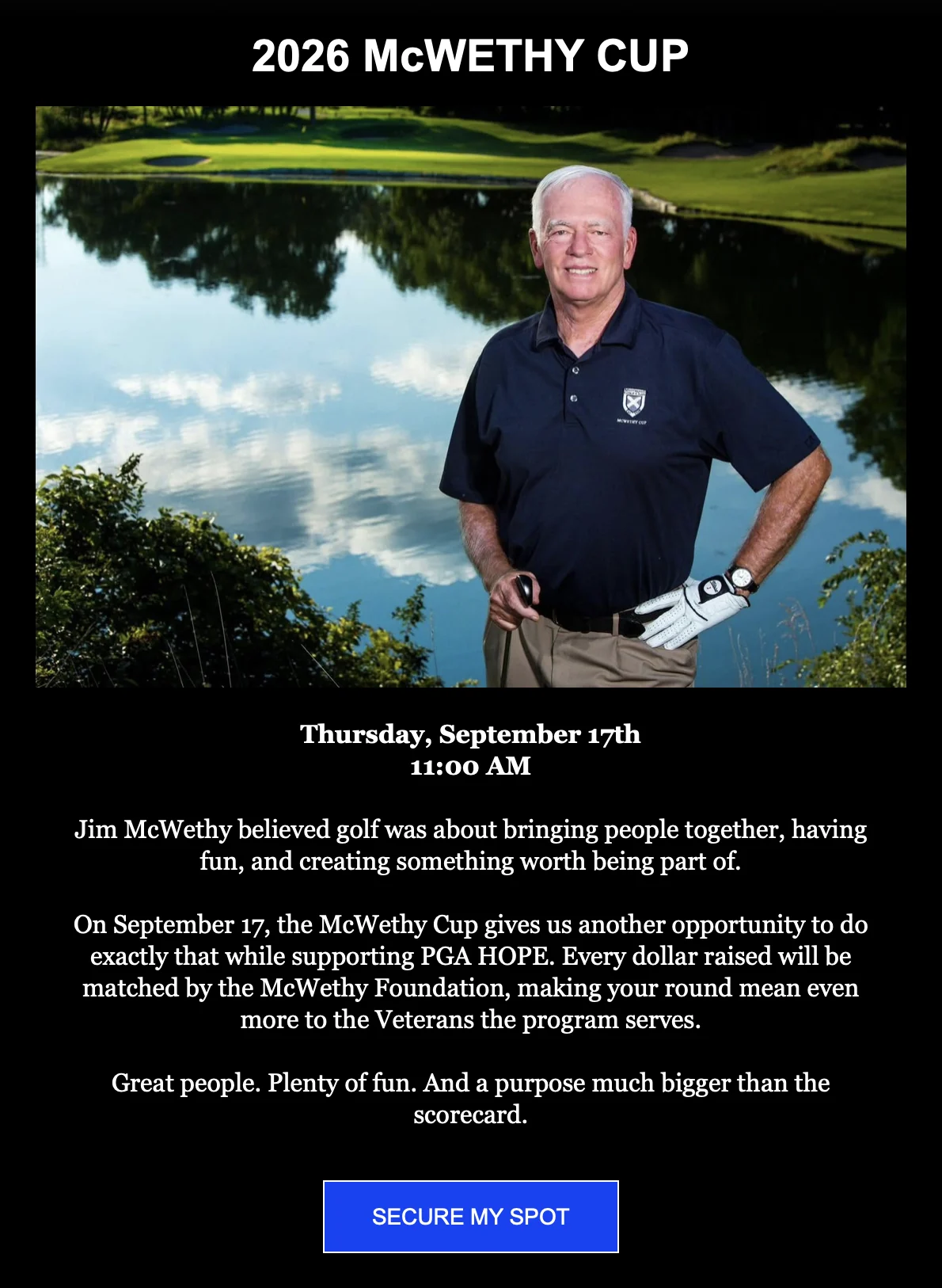 Srixon fitting day event promotion and club fitting schedule