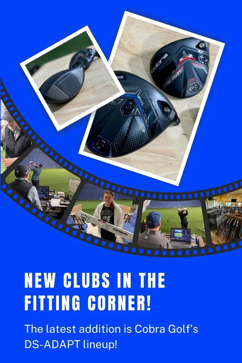 Cobra golf club fitting corner email design