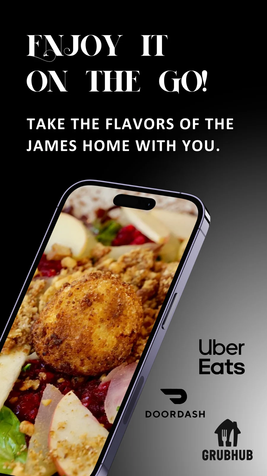 Restaurant happy hour email marketing creative