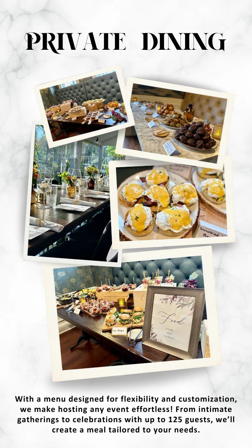 Restaurant private events email marketing